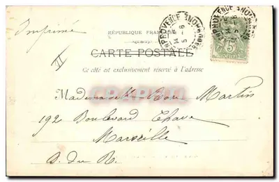 Aix-en-Provence — Pałac Sądowy — Lib. A. Dragon (Piol Bourrally) — Rewers