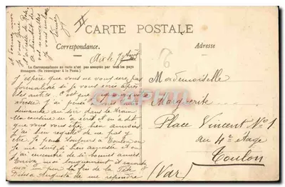 Aix-en-Provence — Het Paleis van Justitie — Fot. Gattard — Achterkant