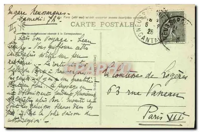 El Viaducto de Garabit — La Auvernia pintoresca — Ideal 7140 — Reverso