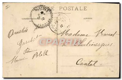 El Viaducto de Garabit — L’Auvergne — Editor no identificado, n° 542 — Reverso