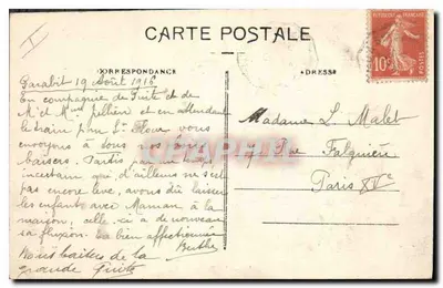 Garabit (Cantal) — Droga Ruin i Most Przełęczowy — M. P. Le Puy — Rewers