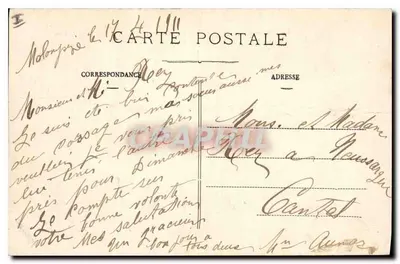 Pitoreski Cantal — Garabit — Most Garabit — wyd. L.B. LA, nr 818 — Rewers