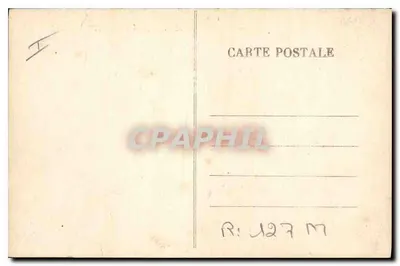 Most Garabit — widok mostu metalowego łukowego — wydawca nieznany, nr serii 80 — Rewers