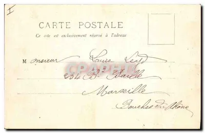 L'Auvergne — Le Lioran en hiver — Phot. Parry, Lib. Baudel, Saint-Céré (Lot) — Verso