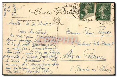 Le Lioran — Viaduto do Caminho de Ferro e Estrada de Saint-Jacques — Editor Especialidade Nancy, n°12 — Verso