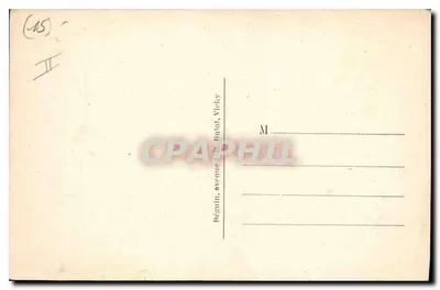 O Túnel sob a Neve — A Auvergne pitoresca — Ideal 7153 — Verso