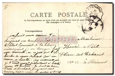 Auvergne — Wyjście z tunelu po stronie Lioran — M.T. n°256 — Rewers
