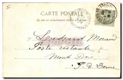O Ponte do Lioran (Cantal) — visão do viaduto com comportas — Lib. Bougé Béal, 21, rue de l’Ecu, Clermont-Ferrand — Verso