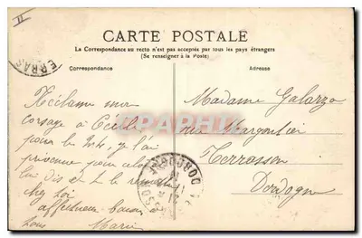 Cantal — LE LIORAN, Viaduto do Caminho de Ferro e Vale da Cère — I.L. editor — Verso