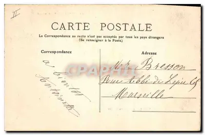 Le Lioran unter Schnee — Cantal — 468 — Die Hotels — M.T. I.L. — Rückseite