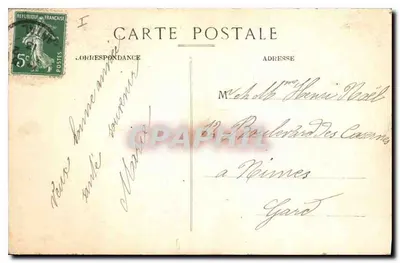 As Montanhas do Lloran no Inverno — A Auvergne pitoresca, n°1739 — Pierre Mahouz, ibd-481h, Aurillac — Verso