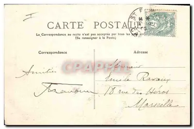 Wąwóz Lioran — Cantal — Ogólny widok — Wydawca L'Auvergne, nr 264 — Rewers
