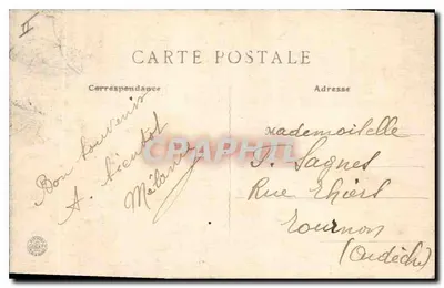 Place Marengo - Les Bassins (Loire) — B. F., Paryż — n°86 — Rewers