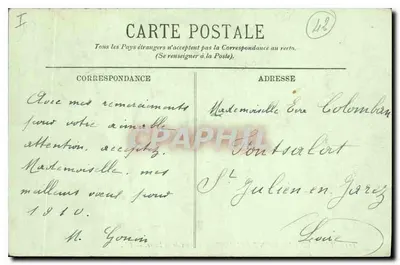 Dintorni di Saint-Étienne — Gole della Loira — LL. — Editore LL. — Verso