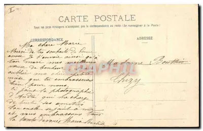 St-ÉTIENNE - Um Canto de Marengo — Editor Nouvelles Galeries, St-Étiennne — Verso