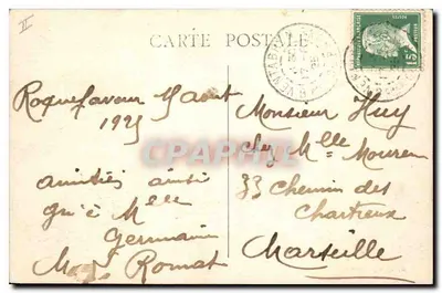 Roquefeuille — Ogólny widok aqueduku — Turdy photo édit — Rewers