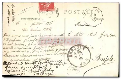 Roquefeuil - O Aqueduto — comprimento 400 metros, altura 85 metros — editor desconhecido — Verso