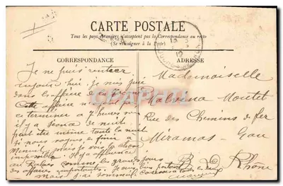 Ao redor de Aix-en-Provence — Aqueduto de Roquefavour — Editor: A. Lévy, n° 123 — Verso