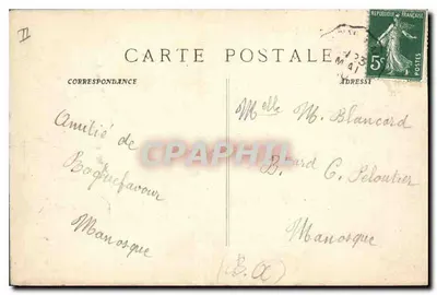 Roquefeuille — Aqueduk — Stara pocztówka n°3836, wydawca Ruxt, wydawca Morand — Rewers