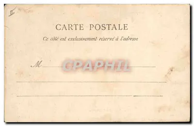 Stara pocztówka Roquefavour L'Aqueduc — Rewers