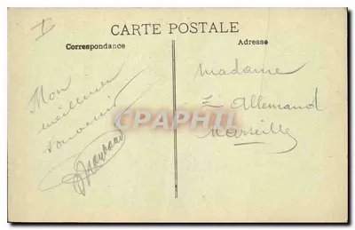 Os Três Pontes — Environs d'Aix en Provence, Roquefavour — Coleção Martine, Aix en Provence — Verso