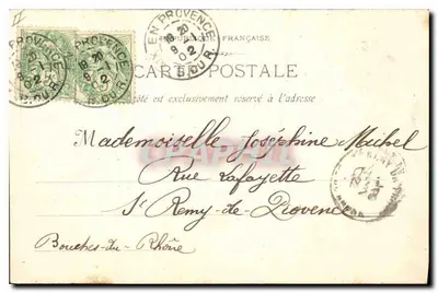 Roquefavour - 391 - Od stacji do mostu — Fot. Lacour Marseille — Rewers