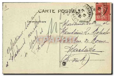Roquefavour - Trzy Mosty — Okolice Aix-en-Provence — Zbiór E. Martag — Rewers