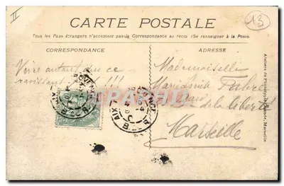 Roquefavour - A Aqueduto — editor Ateliers de Phototypie Glendale, n°175 — Verso