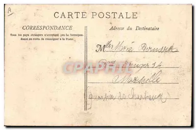 Przyjazd do Roquefeuver — Fototypia R. Laonner, Marsylia, n° 2463 — Rewers