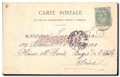 Roquefavour — Saída da Estação — Dallaire & Cie, Fot. Julien — Verso