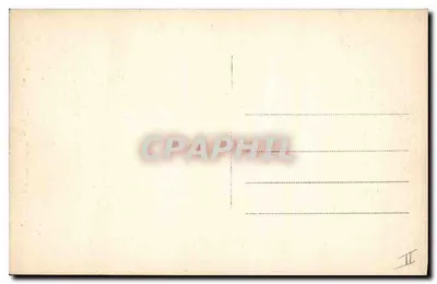 Mały Castelet, blisko Tarascon (B.-du-R.) — galeria z łukowatymi stropami i podłogą w szachownicowym wzorze — wydawca nieznany — Rewers