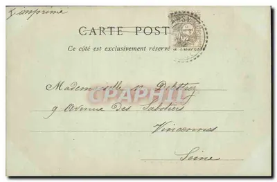 Compiègne — Le Bercœur Napoleona I — Collections ND. Phot — Rewers