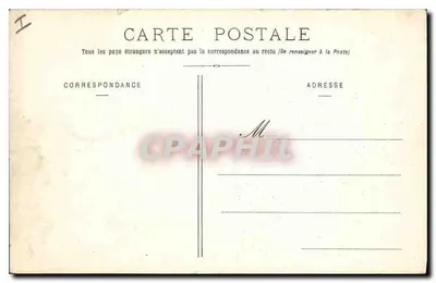Compiègne - Zamek, widok z rogu Parku — Decelle, Compiègne, n°11 — Rewers