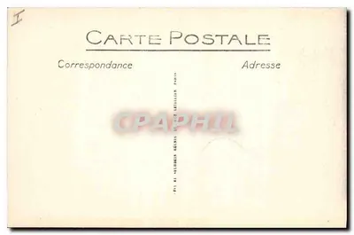 Compiègne — Terrasy i Pałac — ND — Rewers