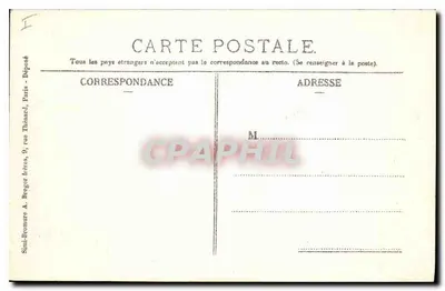 Compiègne — Kąt Parku — wydawnictwo Vve A. Lefèvre w Compiègne — Rewers