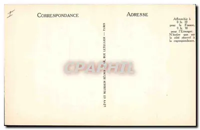 Pałac w Compiègne — Front Główny — Strona Parku — ND — Rewers