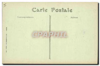 Palais de Compiègne — Główne wejście — ND. Phot. — Rewers