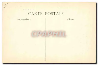 Avenue des Beaux Monts — Pałac w Compiègne — Specjalna kolekcja nr 54 bis — Rewers