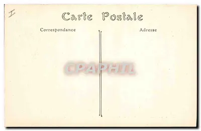 Las Compiègne — Wielka Aleja prowadząca do lasu Zwycięstwa — J. Pennequin, Compiègne, Reprodukcja zabroniona, 11 listopada 1918 — Rewers