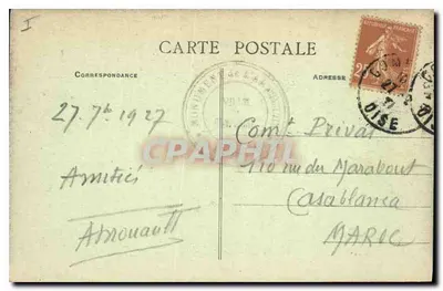 Las Compiègne — Pomnik Armistycy — Wyd. Bourson - Fotografia Hutin — Rewers