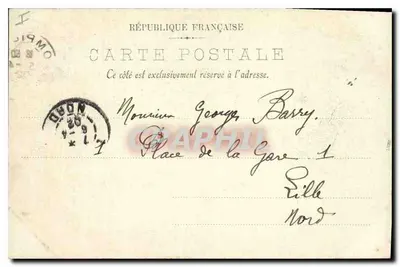 Zamek w Compiègne — Salony Rodzinne — LL. — Nr 17 — Rewers