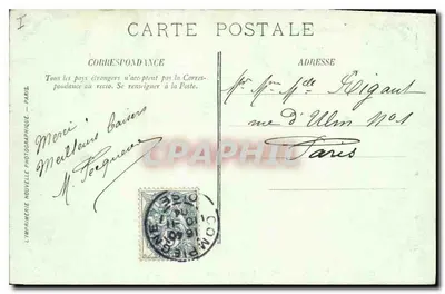 Compiègne — Zamek — Salony pomocników — LL. — n°88 — Rewers
