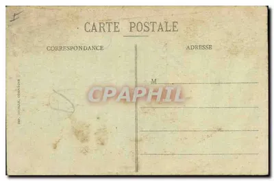 Compiègne — Terrasa Pałacu — Décaille, nr 306 — Rewers