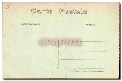 Bourges — Ábside de la Catedral — Serie 206, editada por Maquaire — Reverso