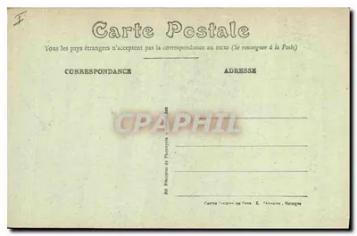Bourges — Platforma wieży katedry, Dach schodów — Karty pocztowe z Annuaire, Bourges — Rewers