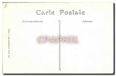Bourges. Trap van het Paleis Jacques-Cœur — ND. Fot. — Achterkant