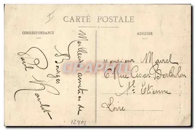 Bourges - Hotel Cujaas - Statua Louisa XI, autorstwa Baffiera — Rewers