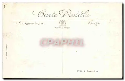 Bourges — Kwatera Pałacu Jacques-Cœur — Wydawca A. Auxenfans, nr 5048 — Rewers
