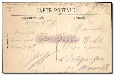Bourges — Dziedziniec Pałacu Jacques-Cœur — LL — Rewers