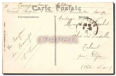 Bourges — A Catedral, antiga prisão do capítulo e a Torre Surda — Verso